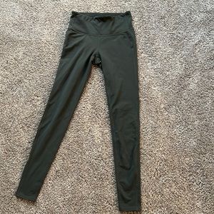 Womens Athleta Olive green leggings size XS